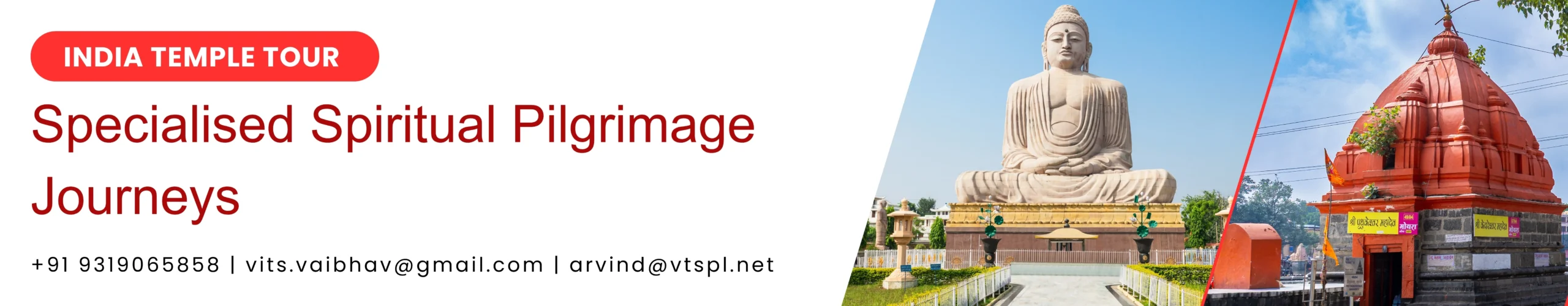 Specialized Spiritual Pilgrimage Journeys | India Temple Tour